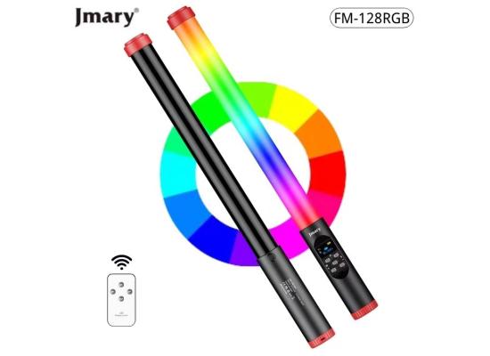 Jmary FM-128 RGB Led Light Waterproof Lighting Bar with OLED Display Indicator